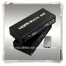 Hochwertige 4x2 HDMI Matrix 4 in 2 aus HDMI Matrix